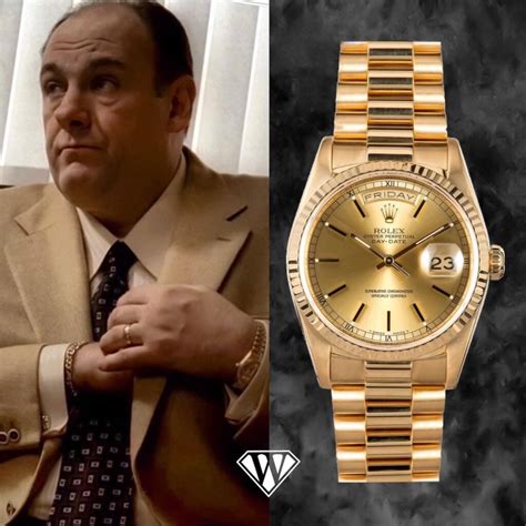 gandolfini rolex|tony soprano rolex.